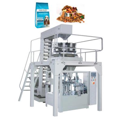 Rotary nuts packaging machine